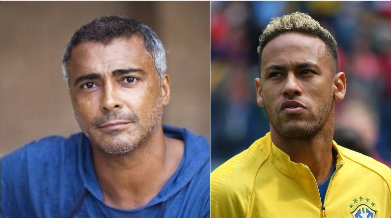 Romario y Neymar Jr.