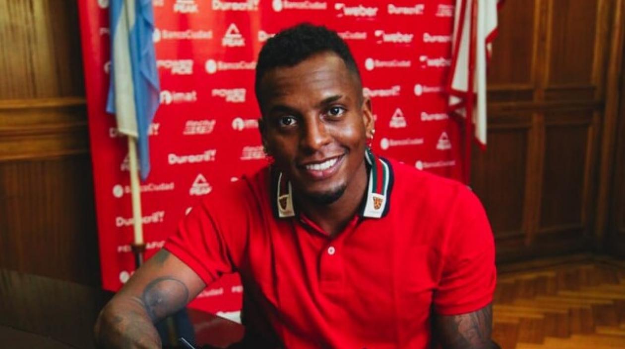 Sebastián Rincón, hijo de Freddy Rincón.