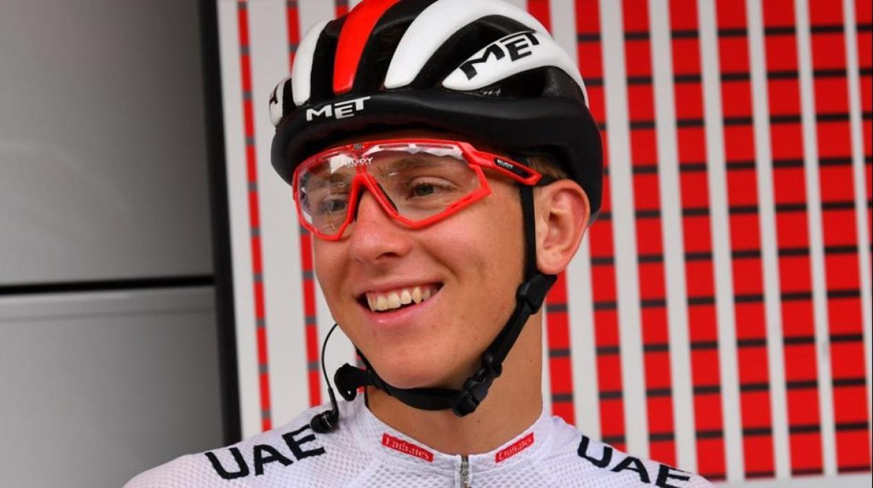  Tadej Pogacar, ciclista esloveno.