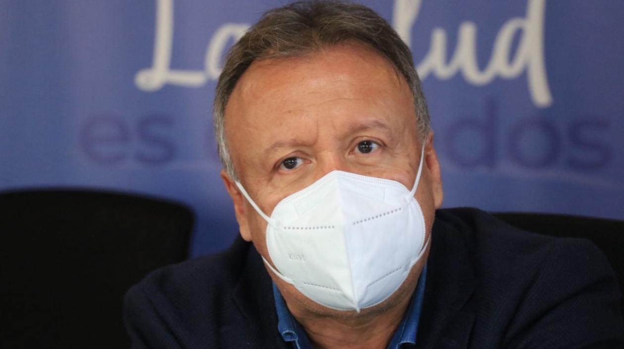 Alexander Moscoso, saliente viceministro de Salud.