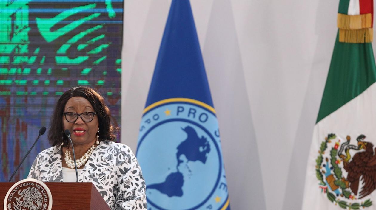 La directora de la Organización Panamericana de la Salud (OPS), Carissa Etienne. 