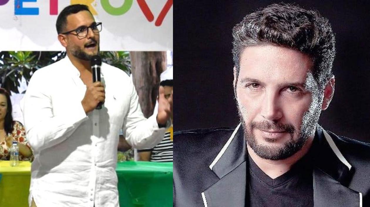 Miguel Ángel Del Río y Agmeth Escaf.