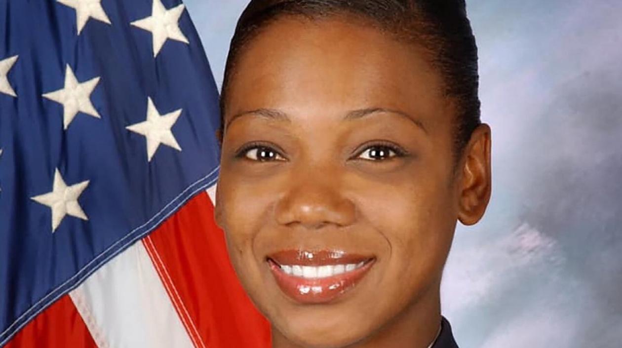 La policía Keechant Sewell.