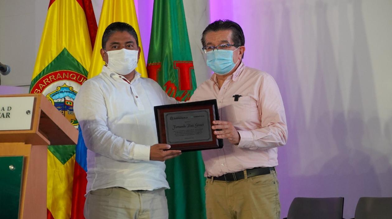 El Ministro y el Secretario de Salud de Barranquilla