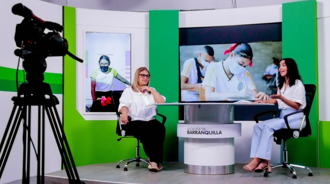 La secretaria de Educación del Distrito, Bibiana Rincón.