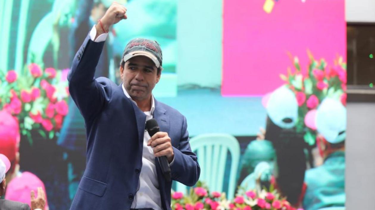 El candidato a la Presidencia, Alejandro Char.