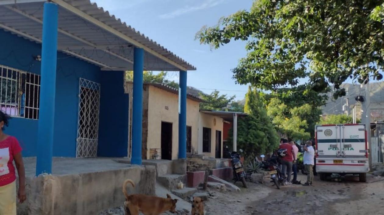 El crimen ocurrió en el barrio Ondas del Caribe de Santa Marta. 