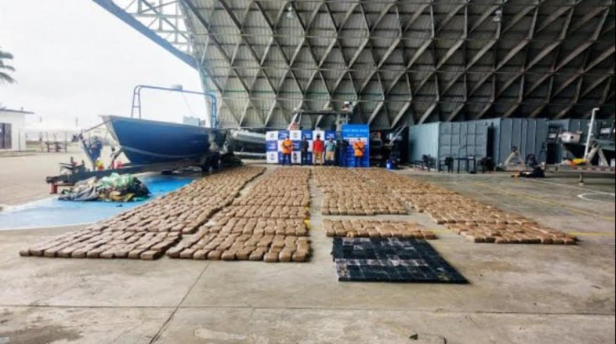 Cargamento de marihuana y cocaína incautado