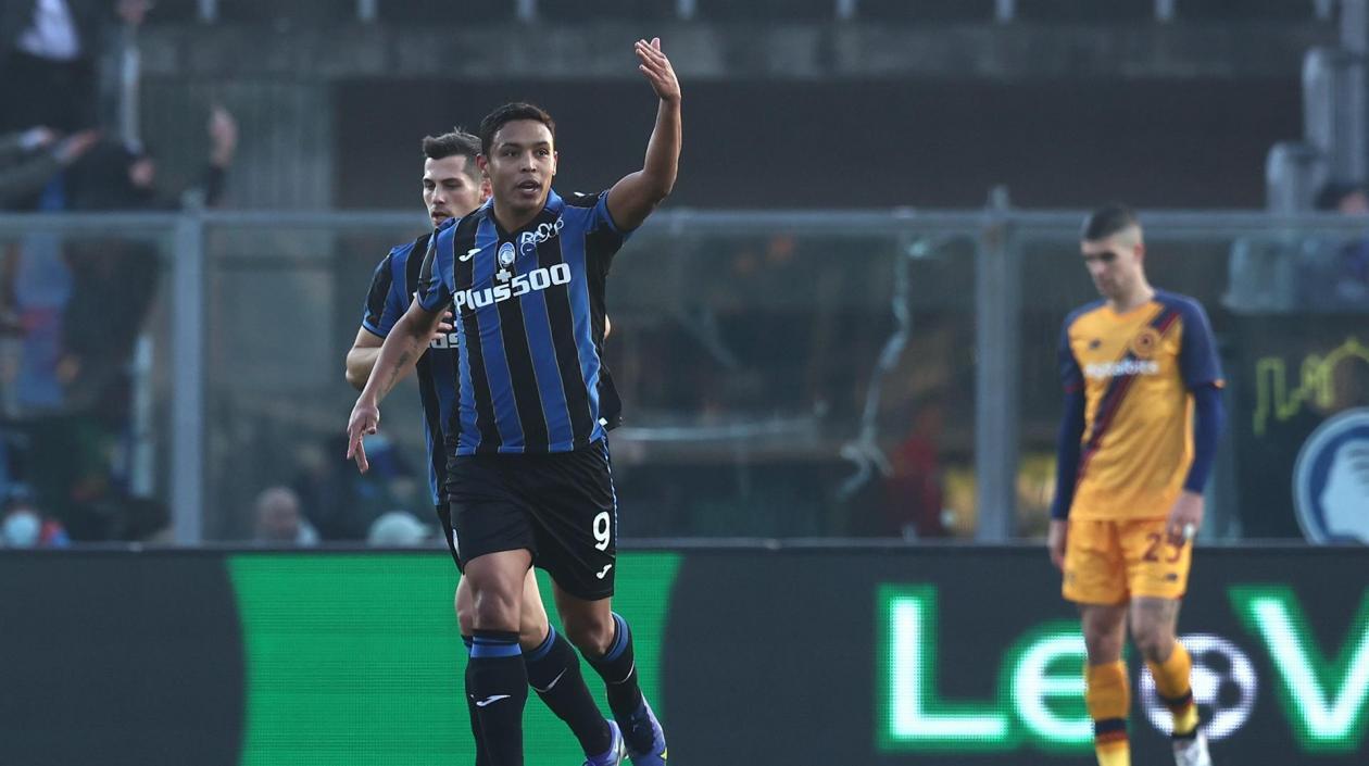 Muriel marcó el único gol de Atalanta.