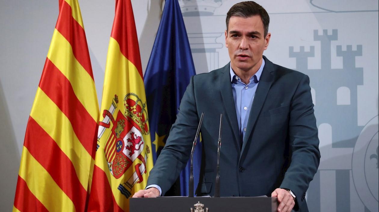 El jefe del Ejecutivo español, Pedro Sánchez.