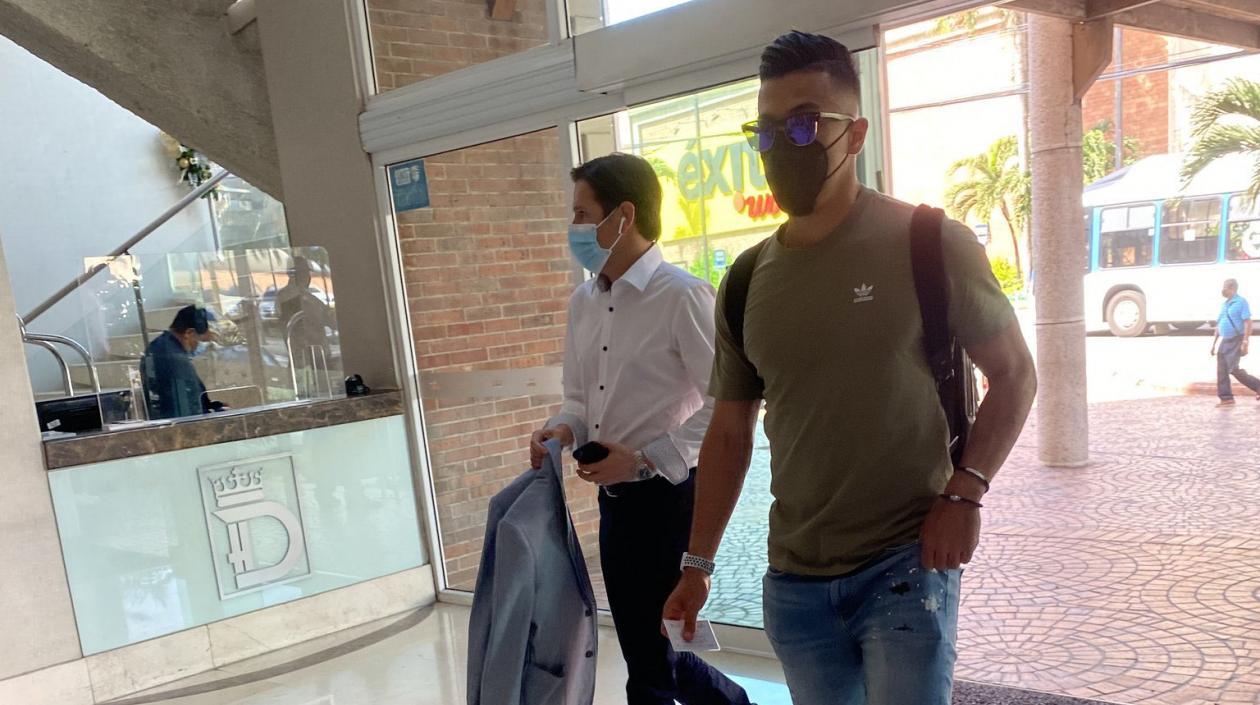 El delantero Fernando Uribe.