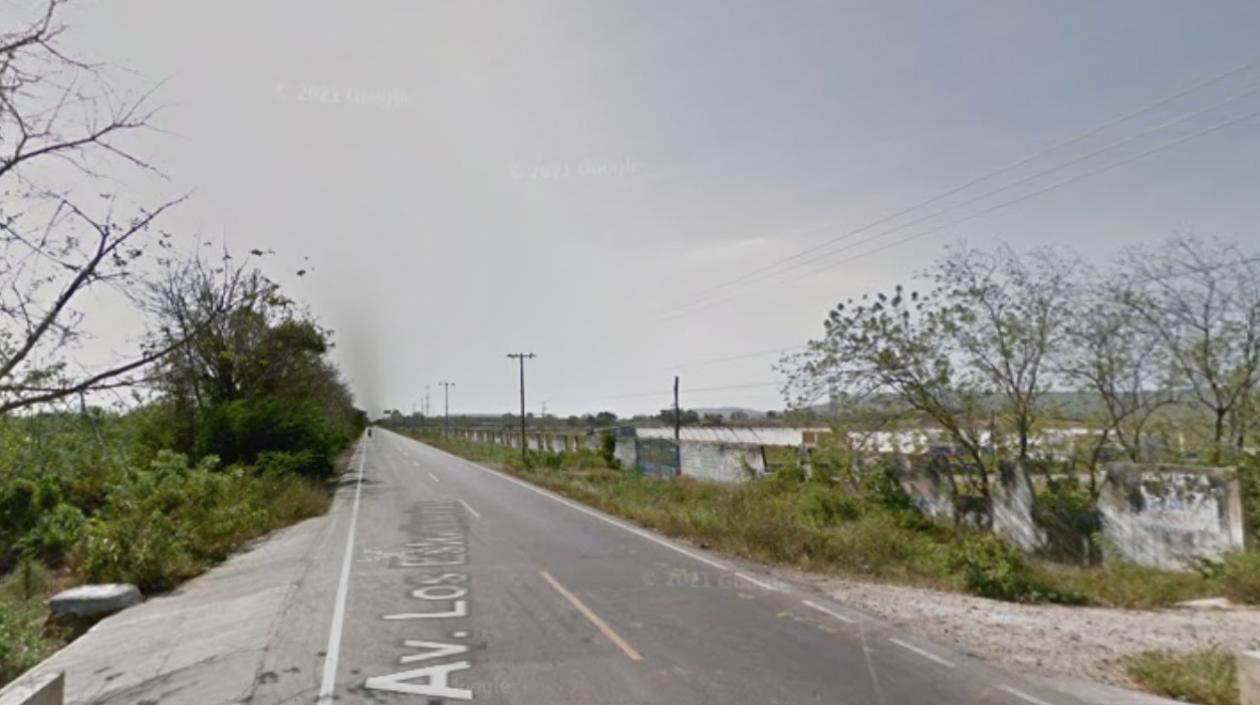 El cuerpo fue hallado en una trocha en la vía a Juan Mina. 