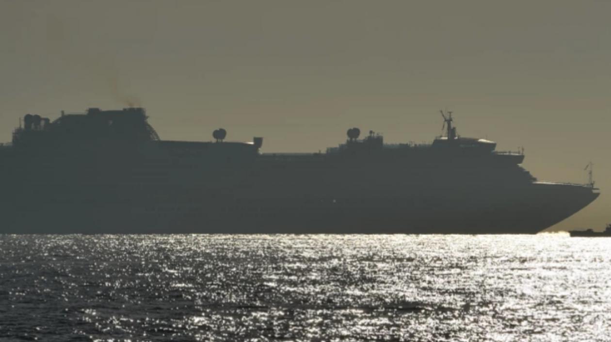 Aspecto de un crucero. 