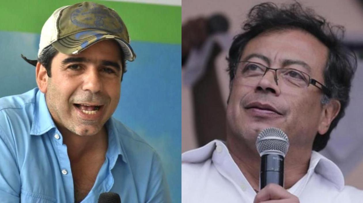 Alejandro Char y Gustavo Petro.