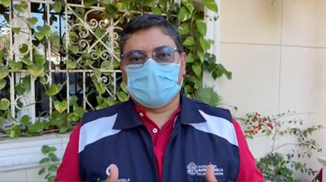 Humberto Mendoza, Secretario de Salud de Barranquilla. 