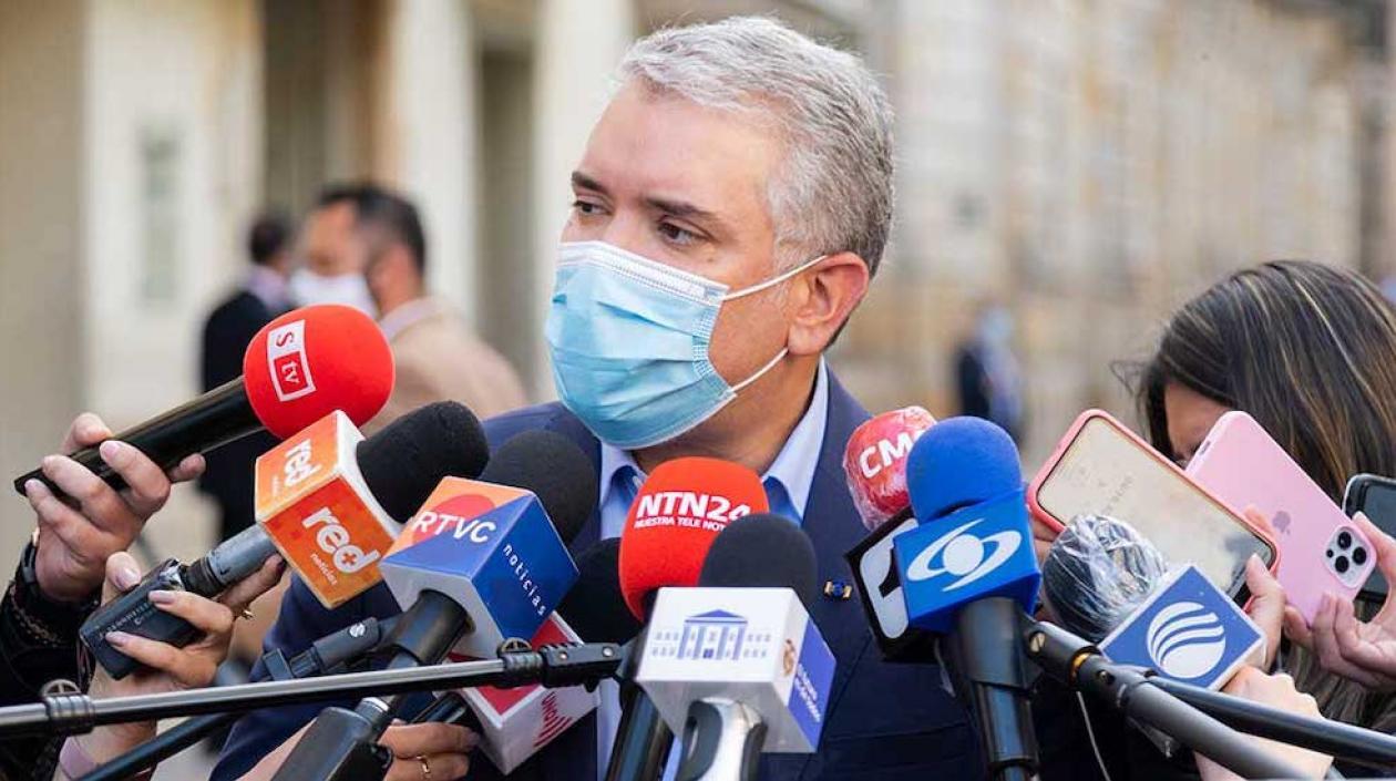 Iván Duque, Presidente de Colombia.