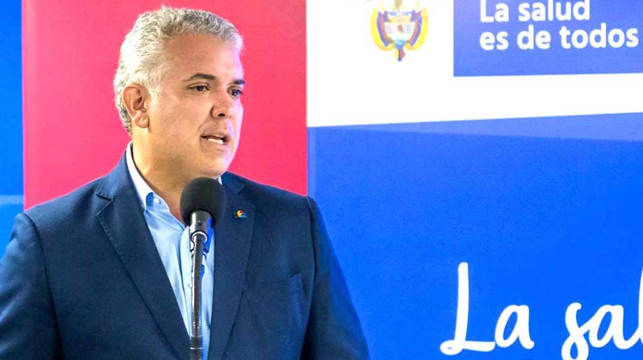 Iván Duque, Presidente de Colombia.