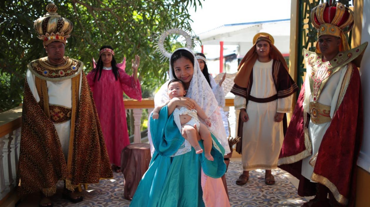 Pesebre en Usiacurí.