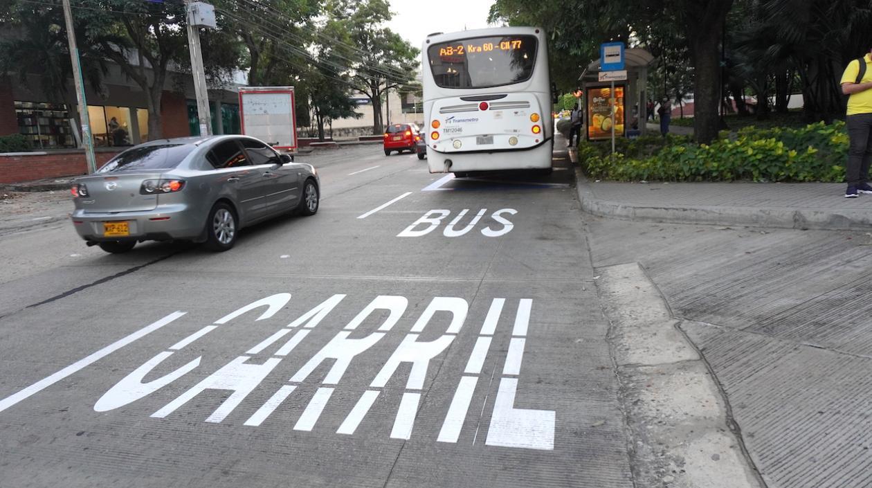Así operará el carril preferencial en la calle 76.
