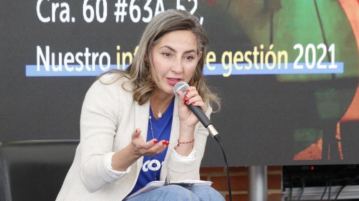 La secretaria de Desarrollo Económico, Carolina Durán.