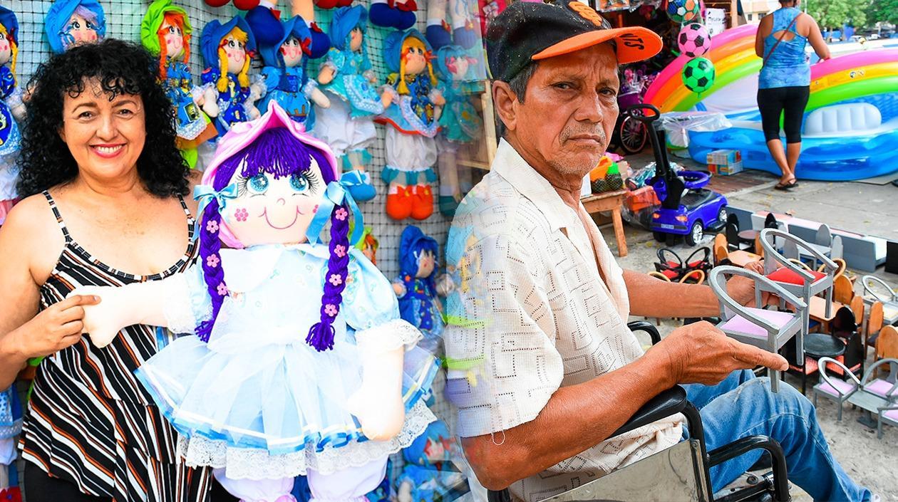 Maribel López y Jorge Eliécer Anillo.