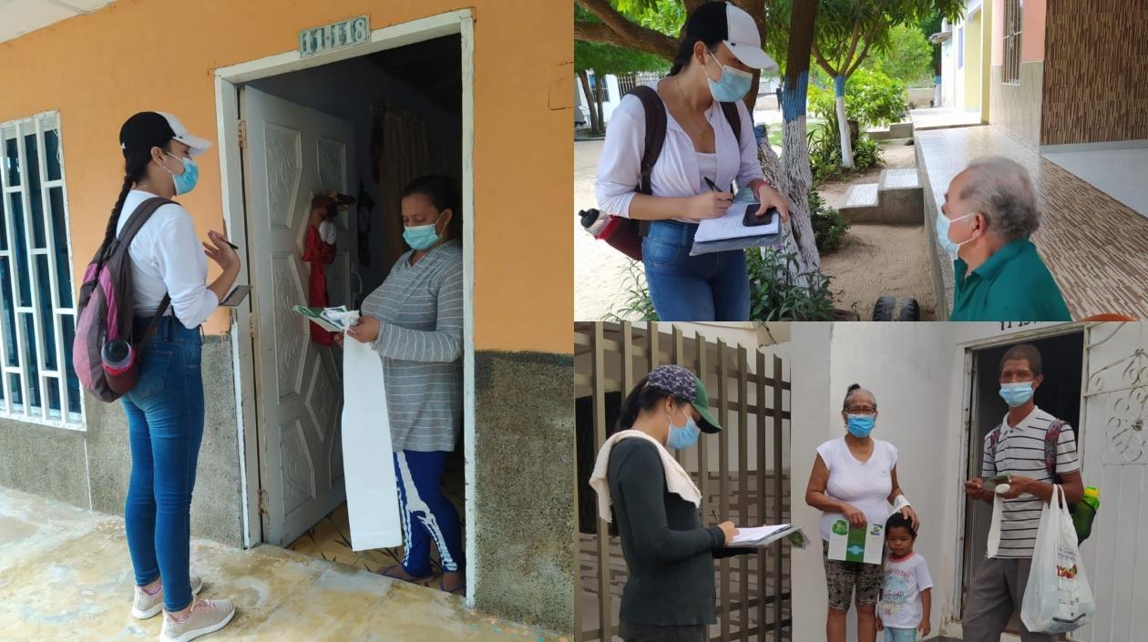 Imágenes de la campaña.