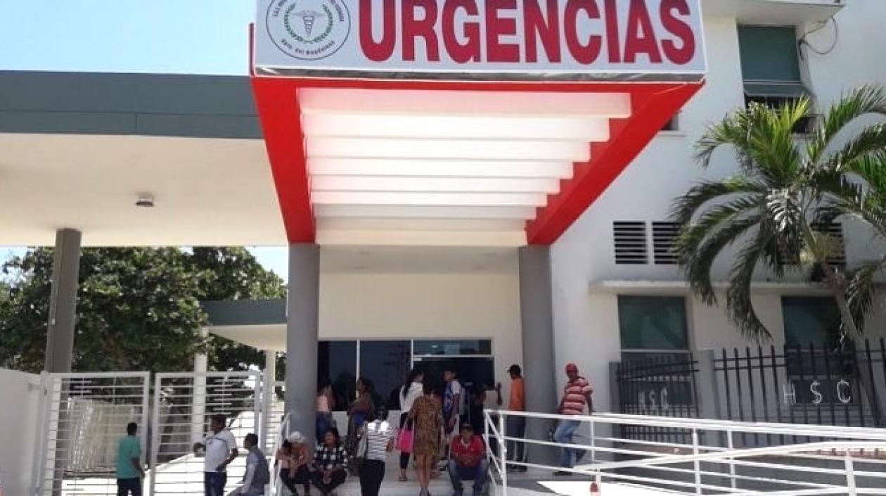 El deceso del menor se produjo en el Hospital San Cristóbal de Ciénaga.