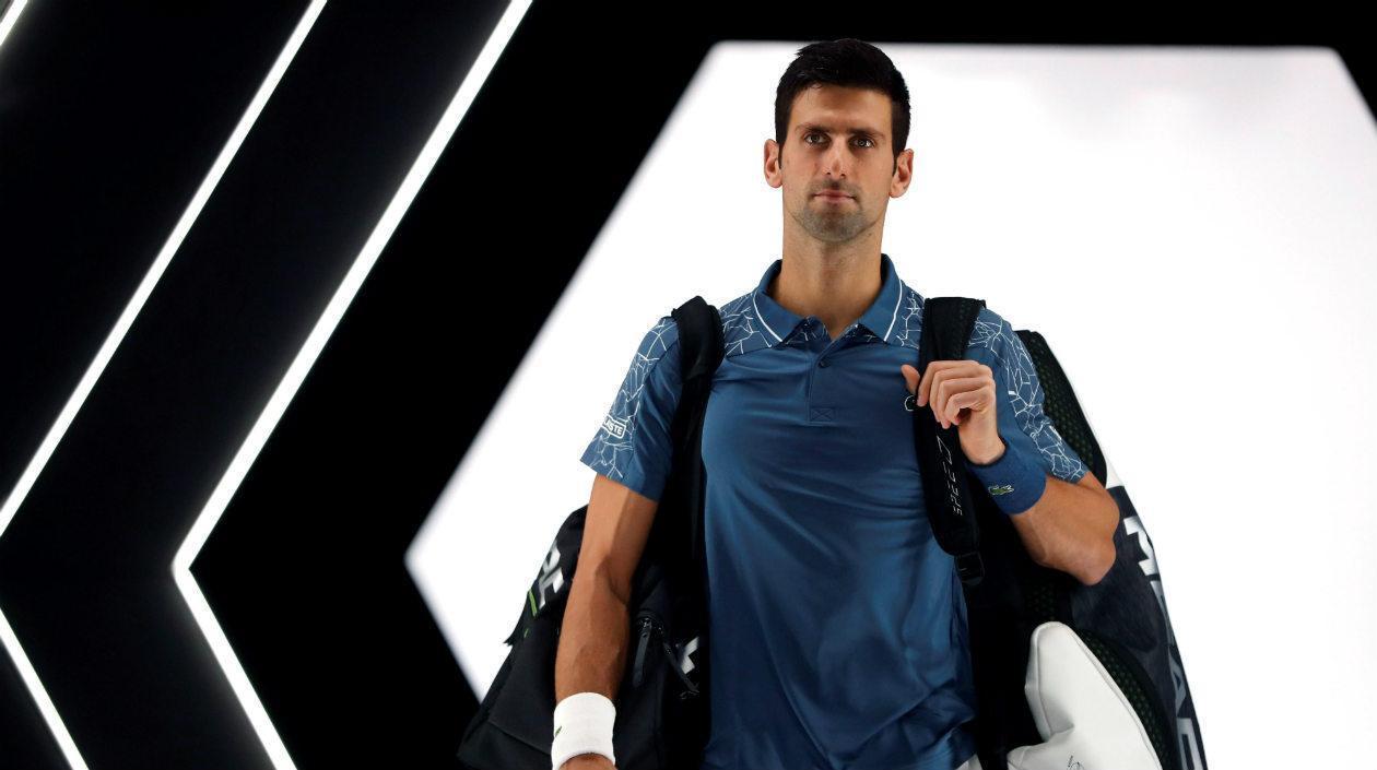El número uno del mundo, Novak Djokovic.