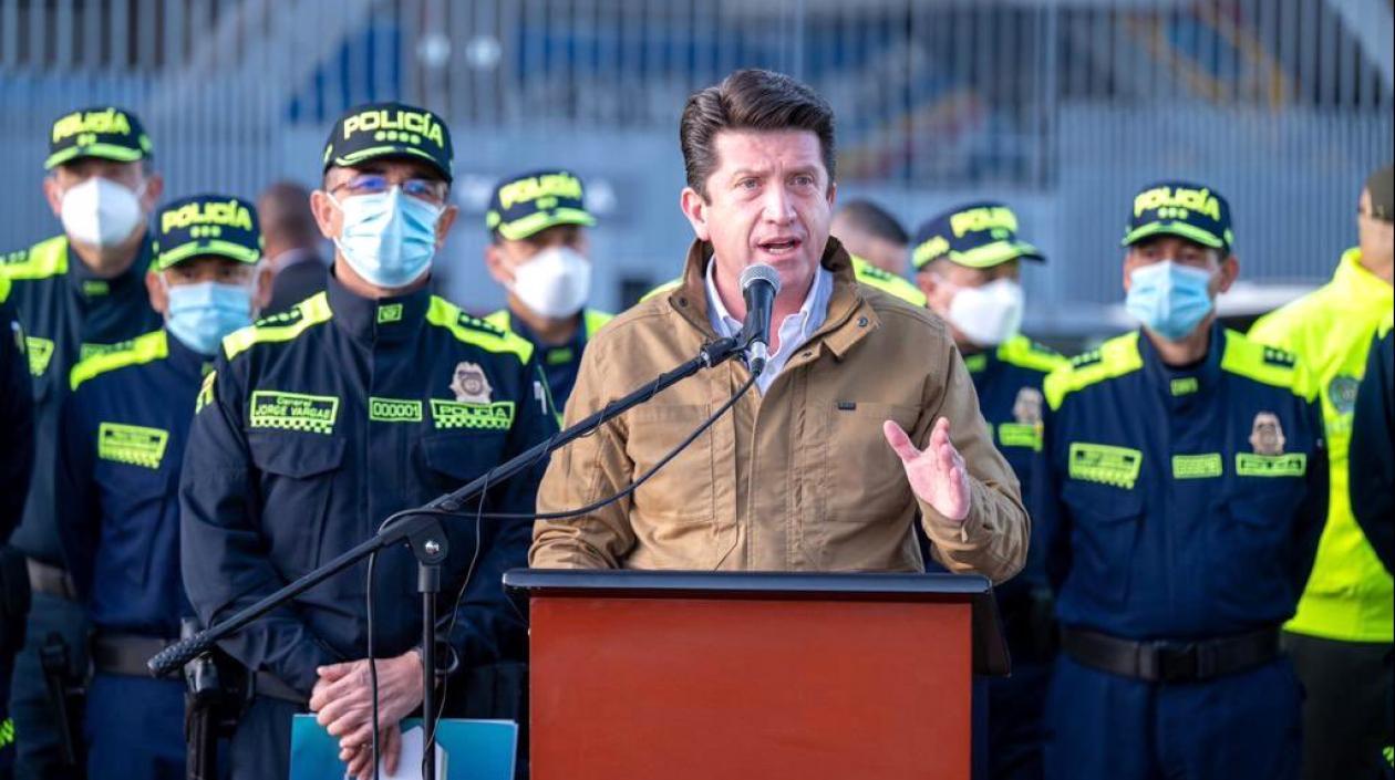 Diego Molano, Ministro de Defensa.