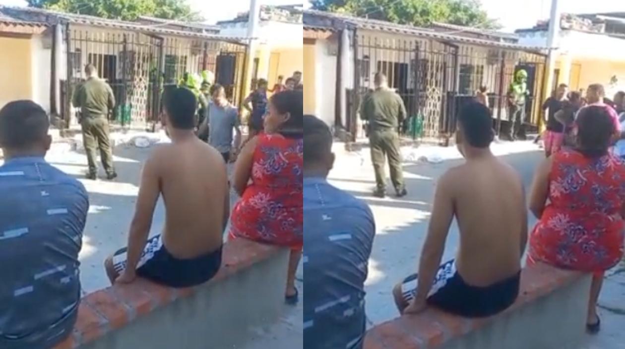 Lugar de los hechos.