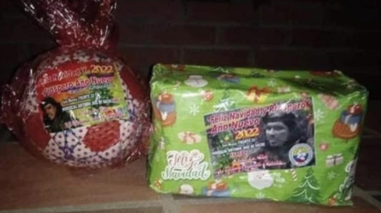 Los regalos que entregaron.