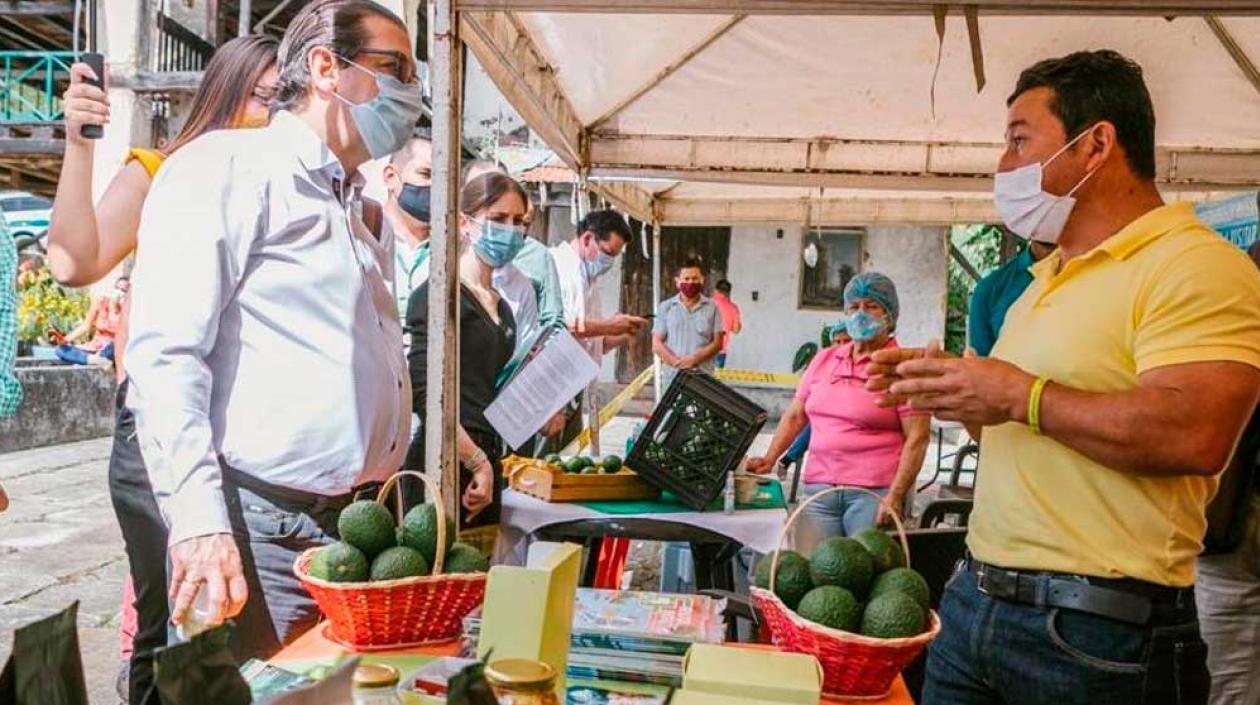 El Ministro de Agricultura y Desarrollo Rural, Rodolfo Zea Navarro.