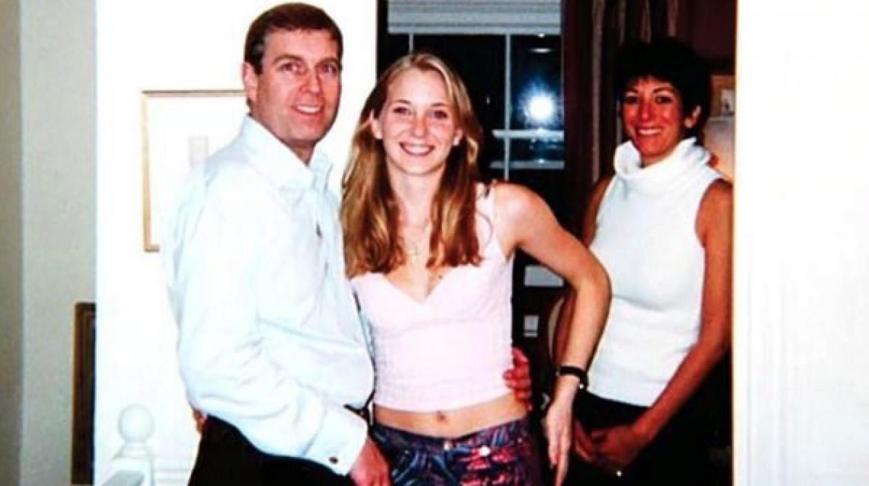 El príncipe Andrés y Virginia Giuffre.