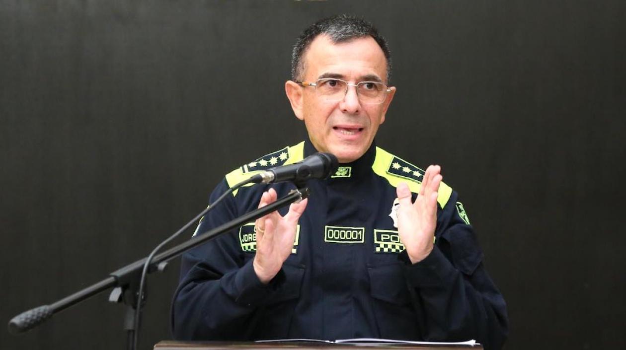General Jorge Luis Vargas, Director de la Policía Nacional.