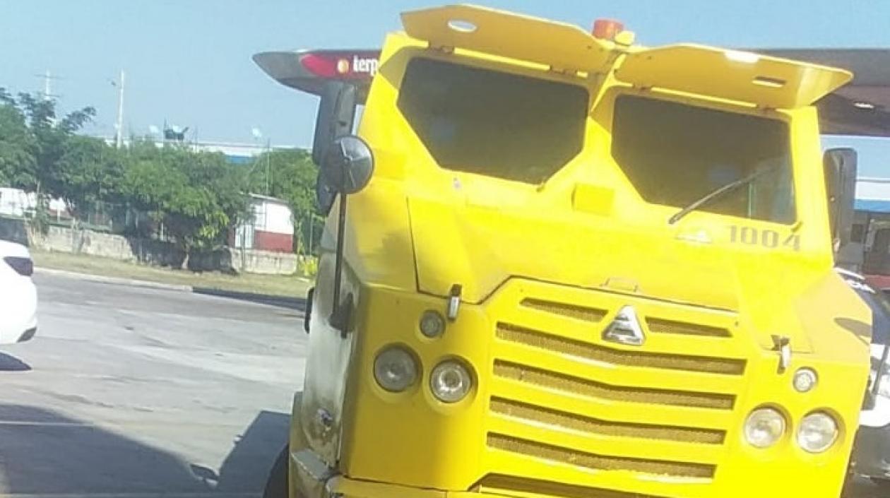 Camión de valores asaltado. 