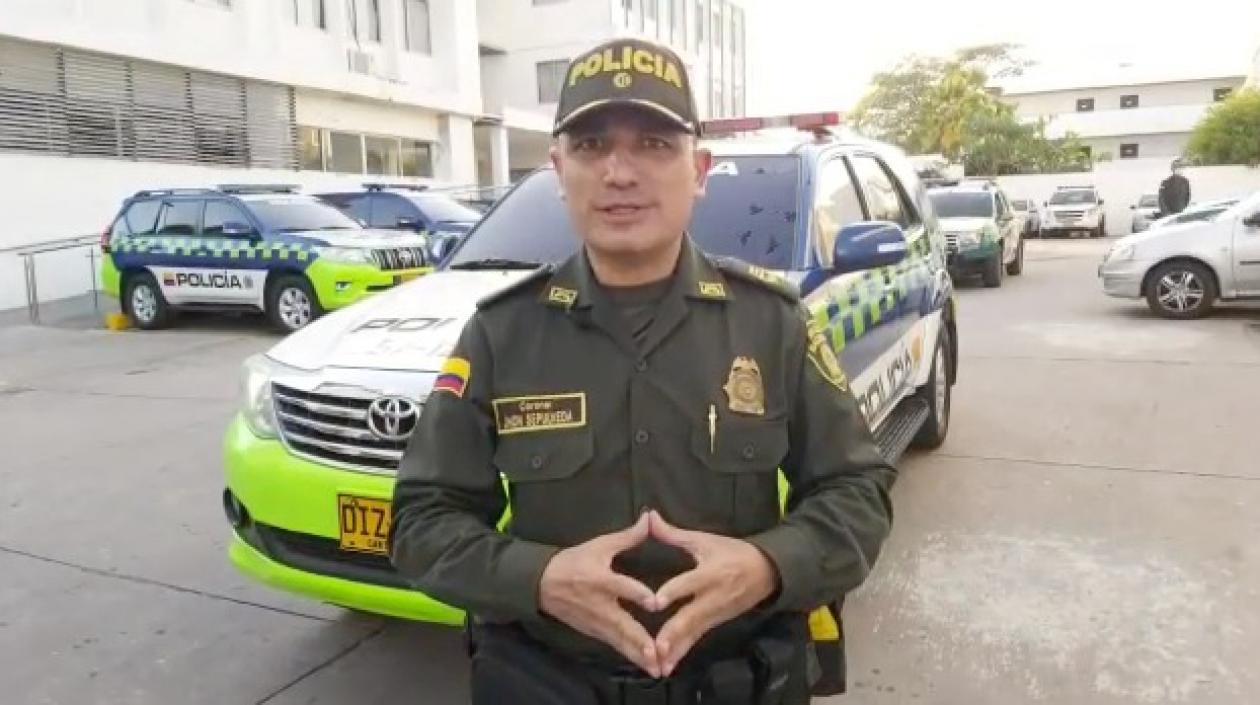 Coronel John Sepúlveda. 