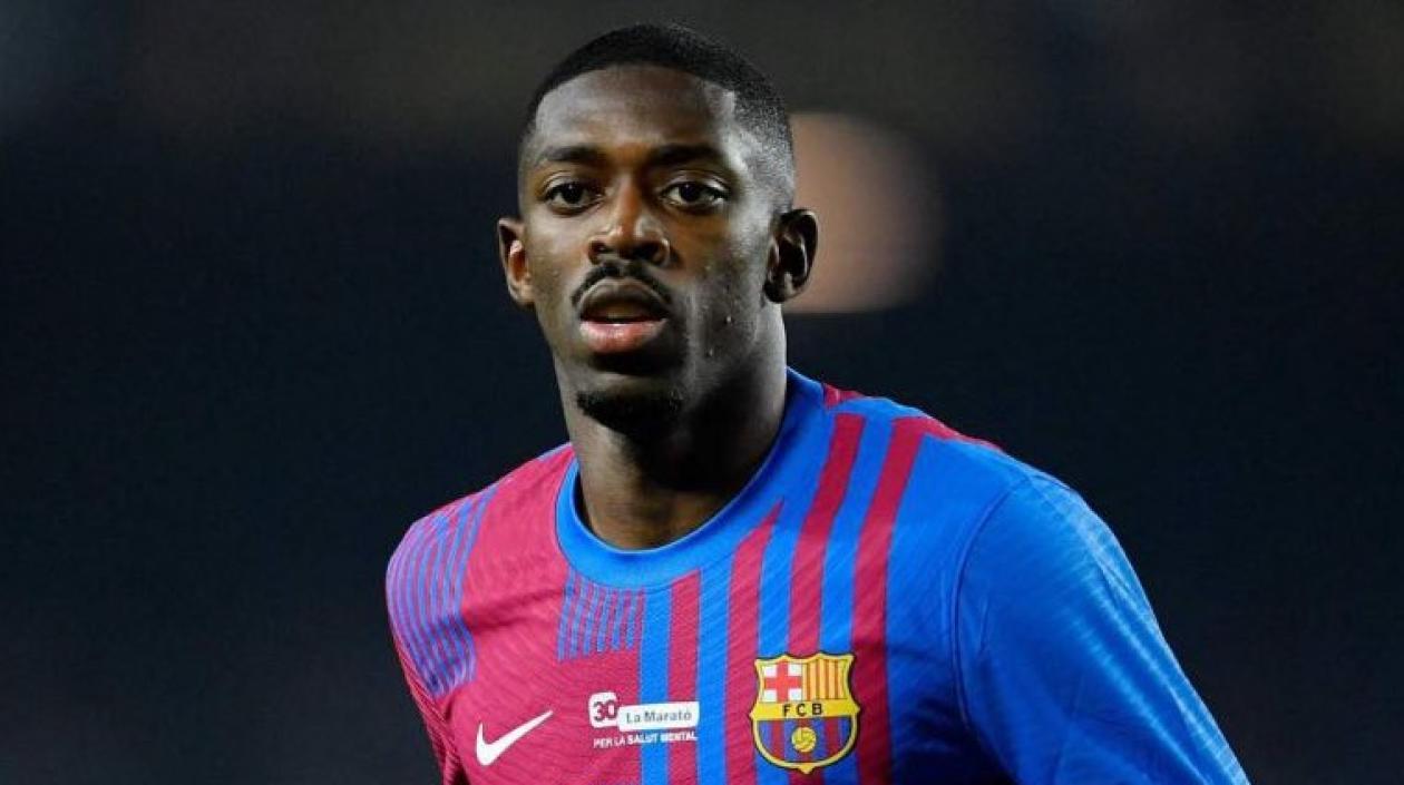 El delantero francés Dembélé.