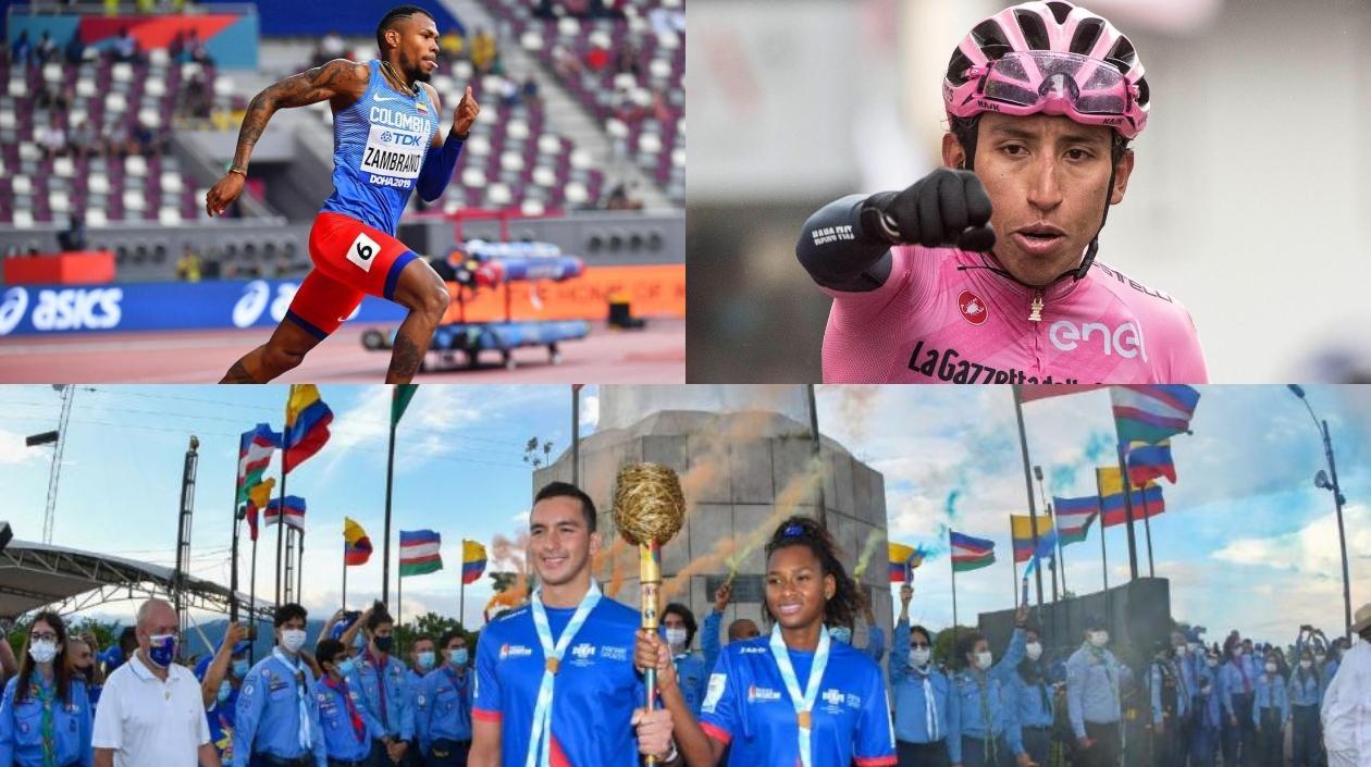 Anthony Zambrano, Egan Bernal y Panamericanos Junior.