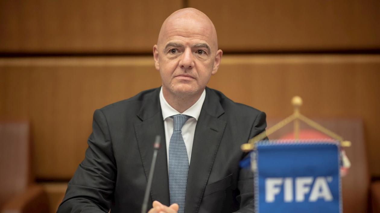 El presidente de la FIFA, Gianni Infantino.