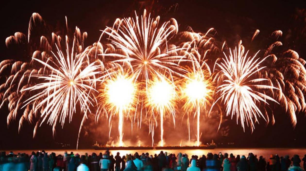 Kiribati recibe el año nuevo