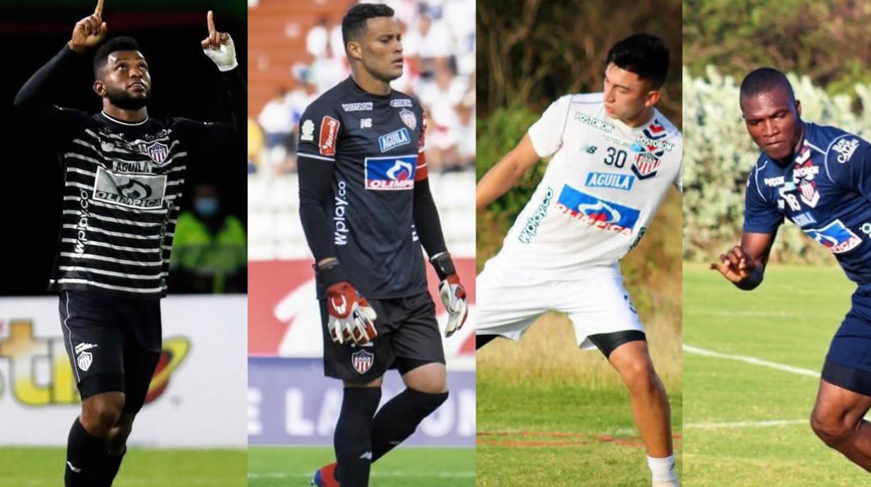 Cuatro de los convocados 