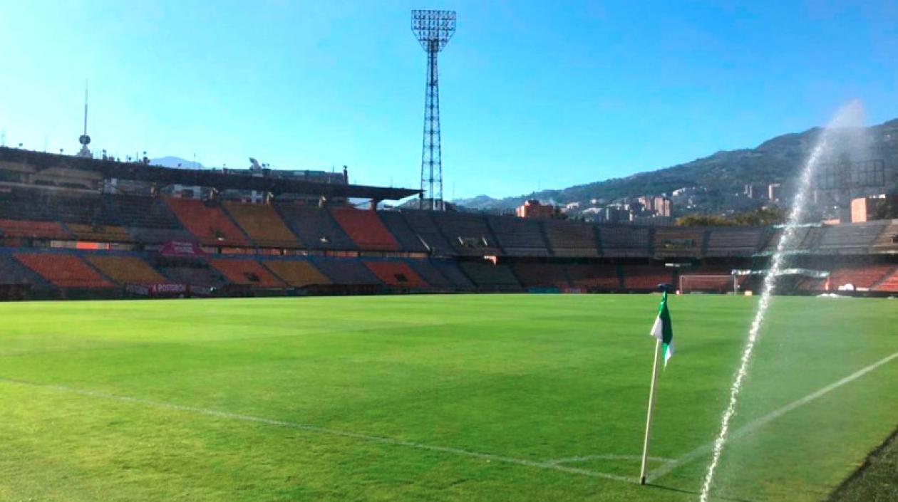 Estadio 'Atanasio Girardot', sede de los equipos Atlético Nacional y el DIM.