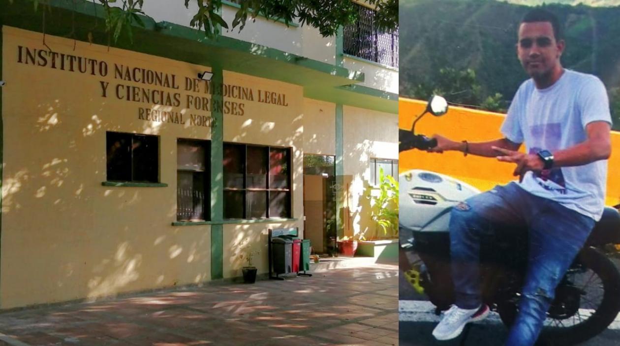 Sebastián Carvajalino Ríos fue trasladado a Medicina Legal, en Barranquilla. 