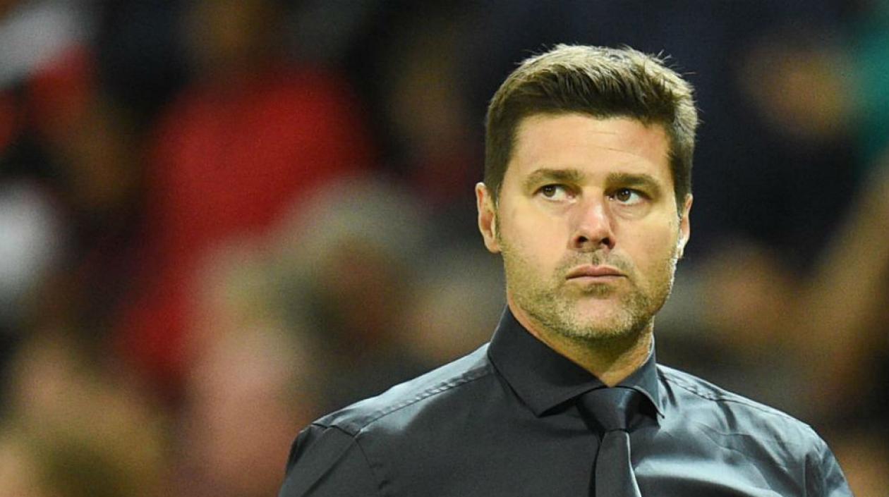 El técnico del París Saint-Germain, Mauricio Pochettino.