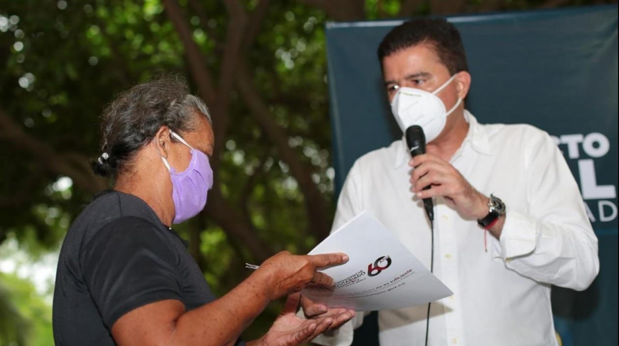 Rodolfo Ucrós, alcalde de Soledad.