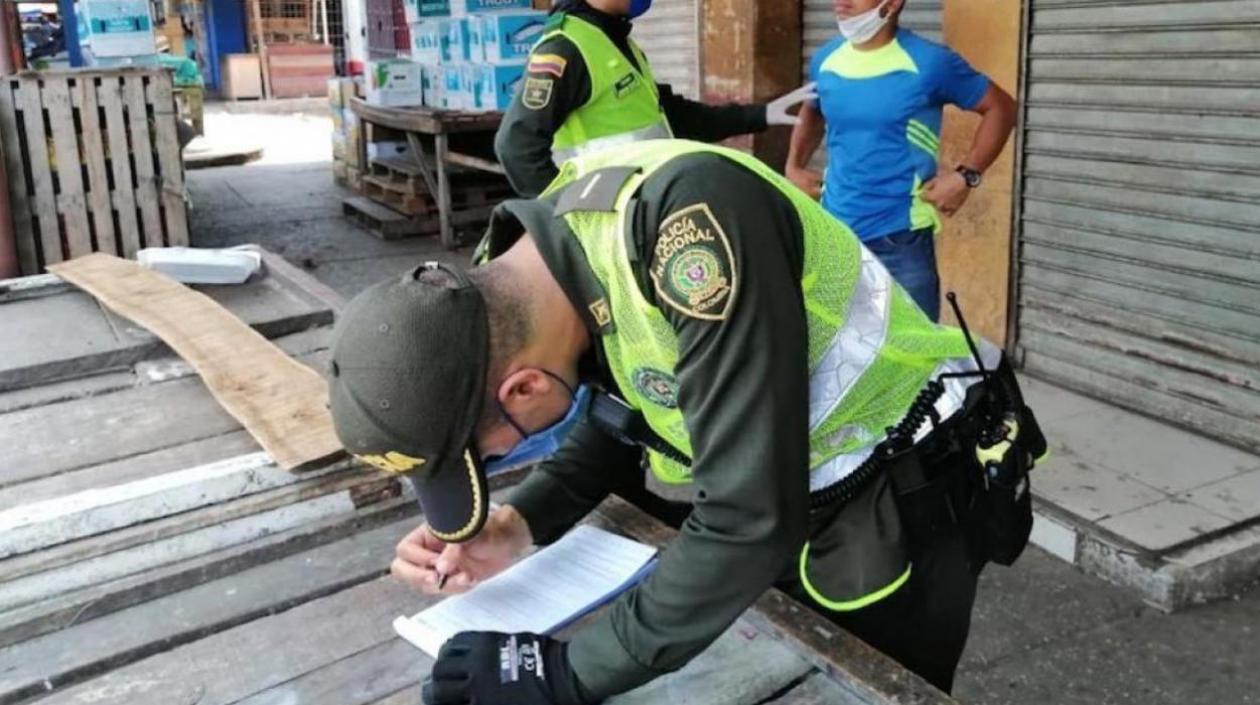 Comparendos en Barranquilla.