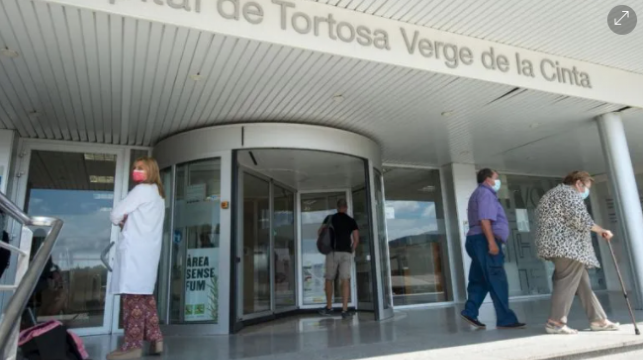 El hospital Verge de la Cinta de Tortosa.