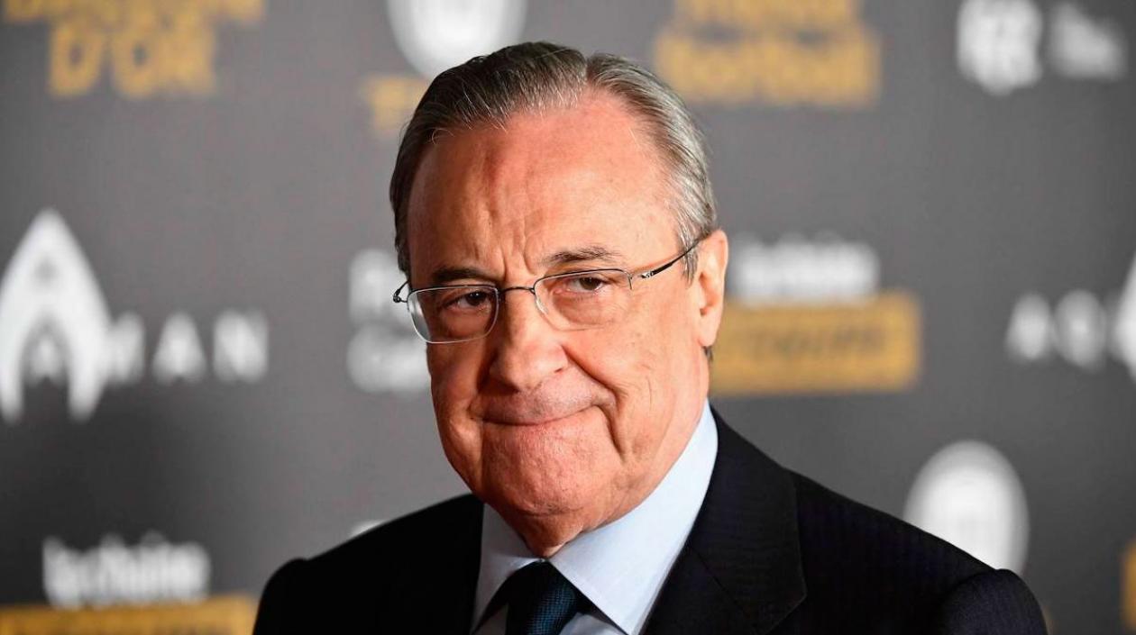 El presidente del Real Madrid, Florentino Pérez.