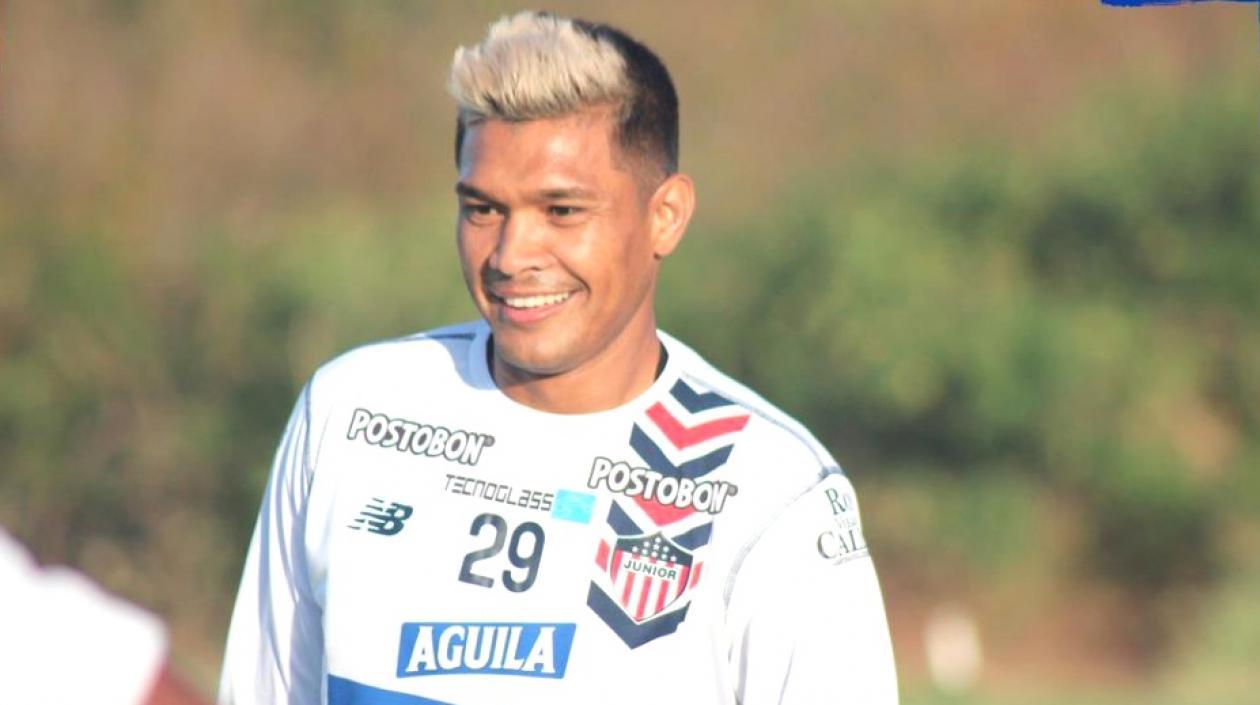 Teófilo Gutiérrez, atacante juniorista.