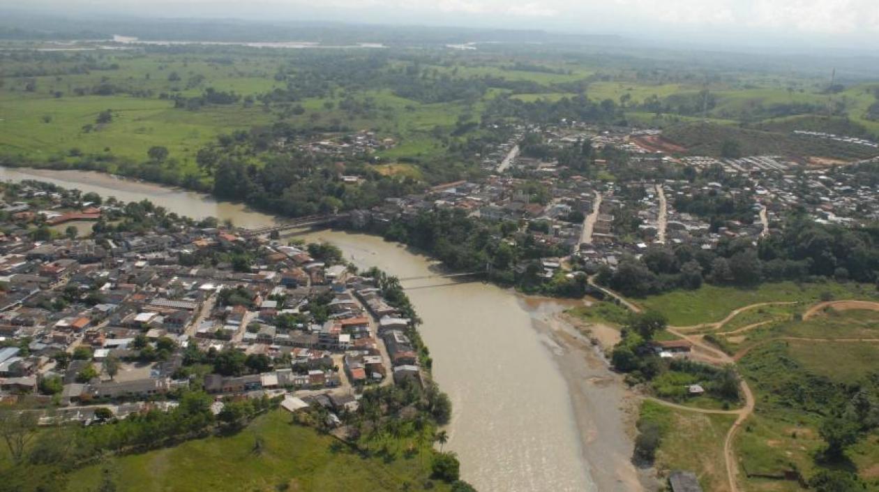 Panoramica del municipio de Tarazá.